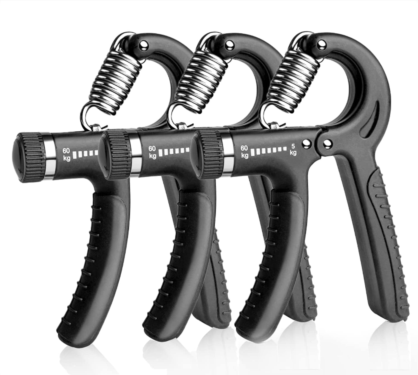 Hand Grip Strengthener,Grip Strength Trainer,22-132 Lbs Adjustable