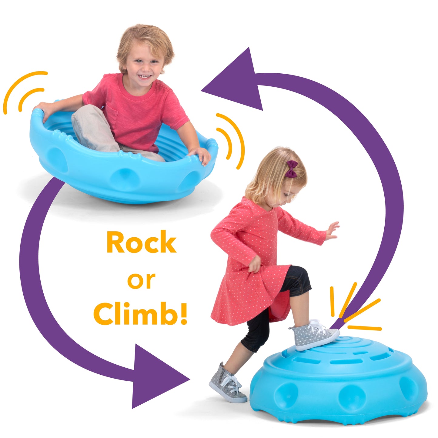 Rock around Wobble Disk, Blue