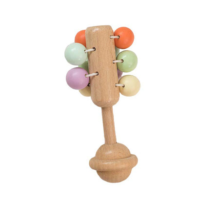 Baby Wooden Rattle Montessori 