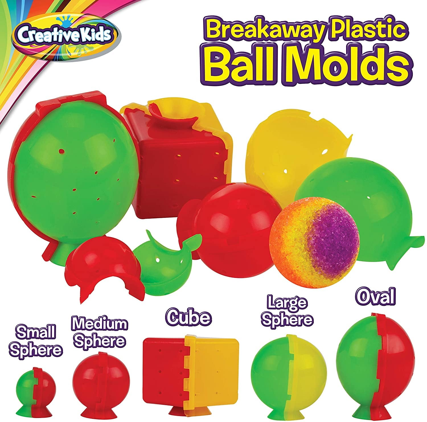 Bouncy Balls Craft Kit Science Toys (31 Pieces)