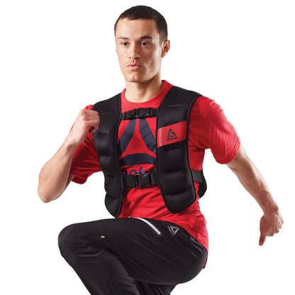 Weighted Vest for Adults, Adjustable Fit, Reflective Elements