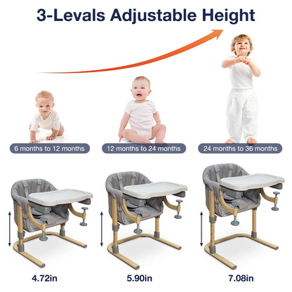 High Chair, Hook on Table Portable High Chair for Baby