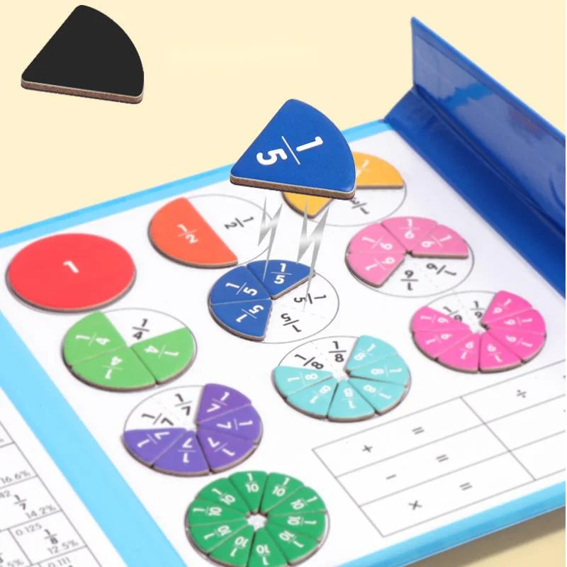 Fraction Learning Math, Magnetic 