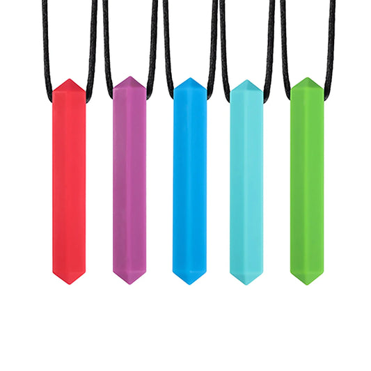 Chewy Pencil Sensory Necklace 5 Set