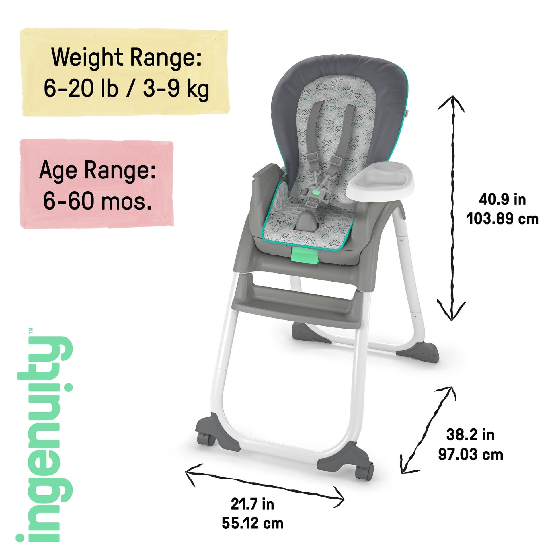 High Chair, 6-In-1