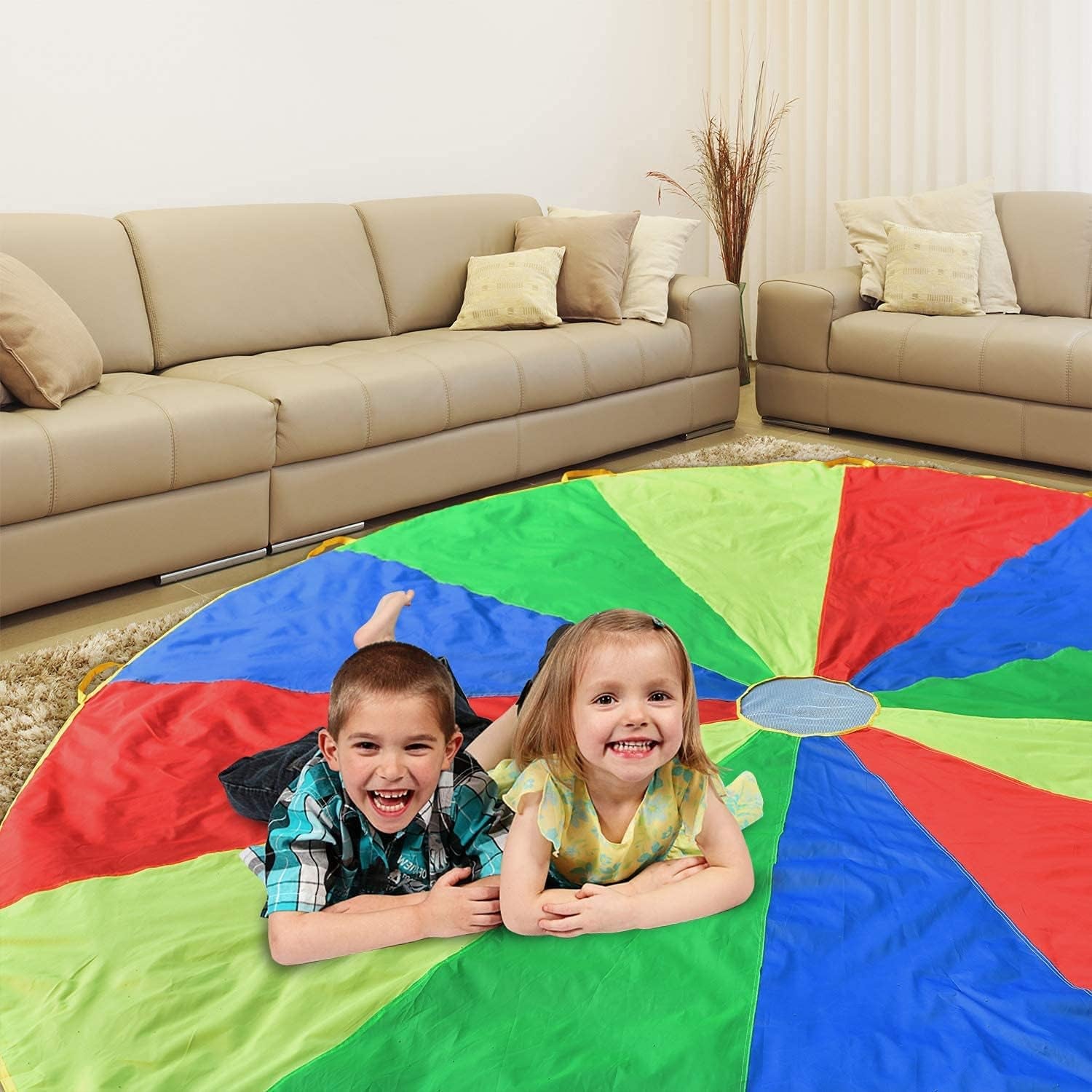 Parachute with Handles 10Ft Play Parachute 