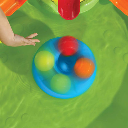 Water Table, Busy Ball Green Plastic