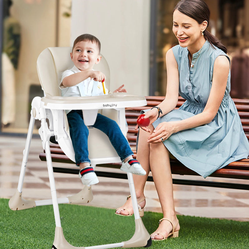 High Chair, Convertible with Wheels