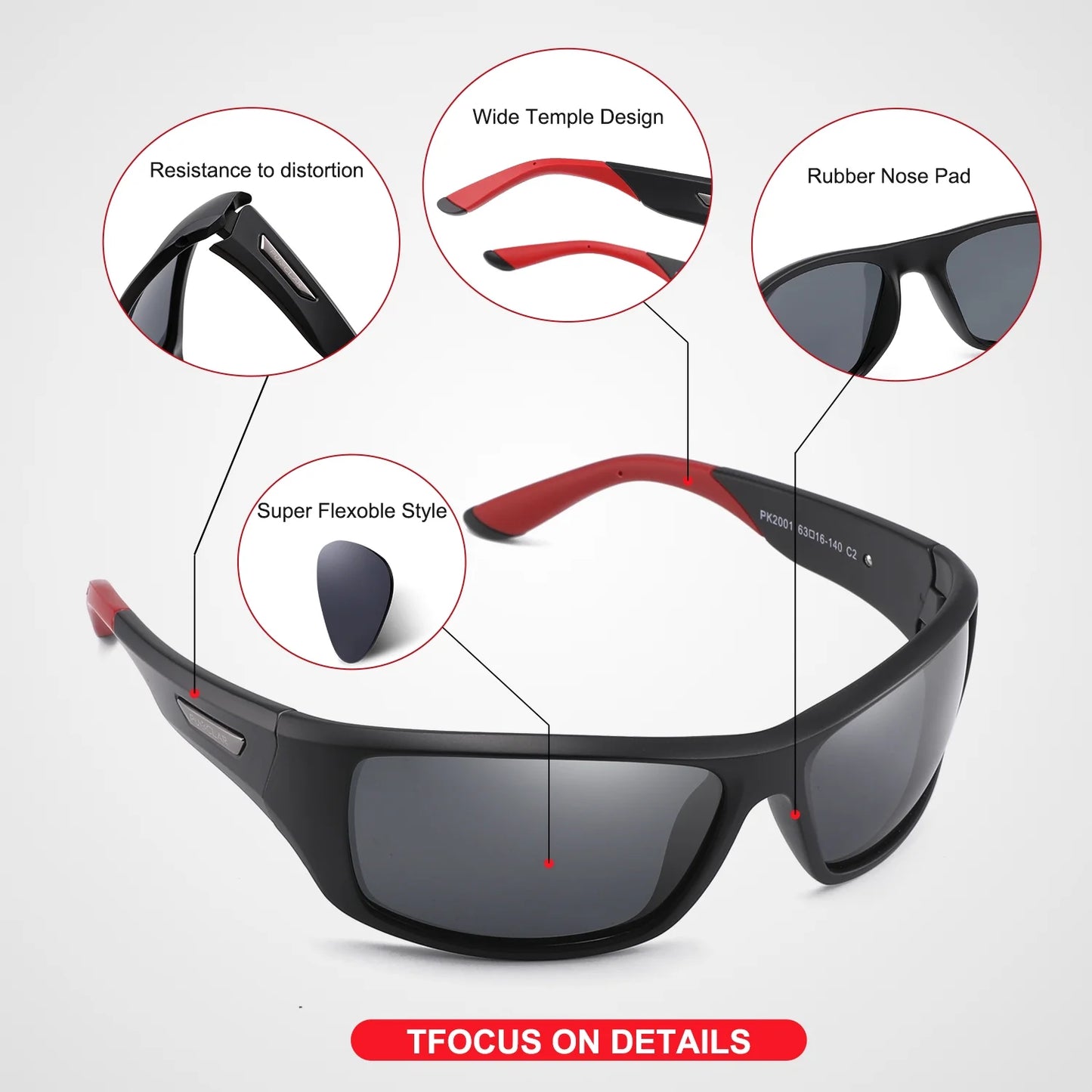 Sunglasses, Polarized for Men