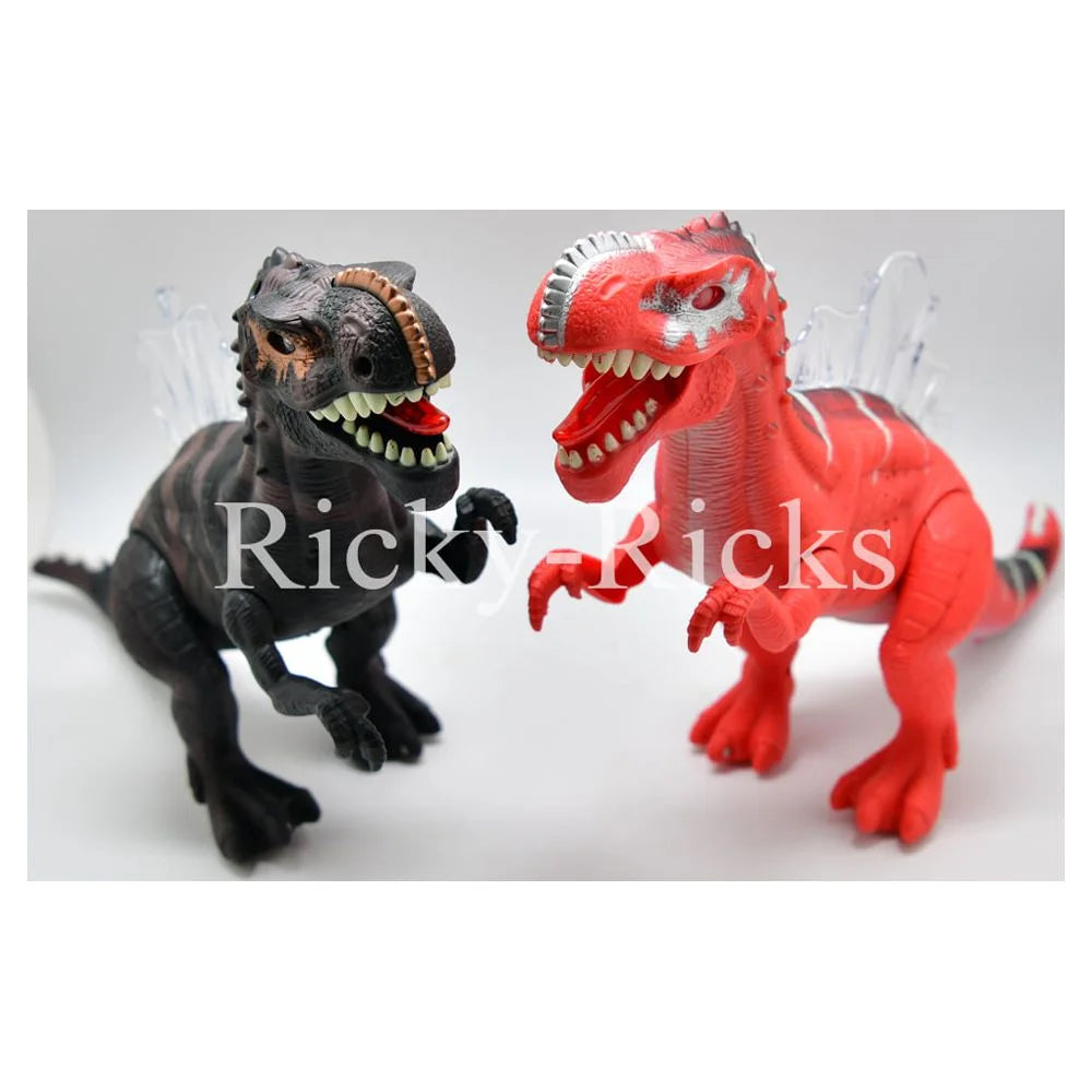 Dinosaur Light up Toy Figure, Sounds Real Movement 