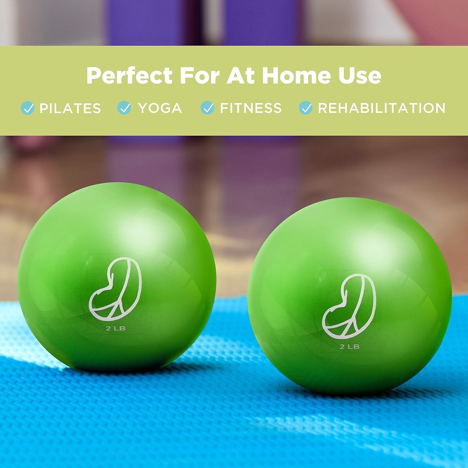 Weighted Balls - 2-6 Pounds - Multiple Colors