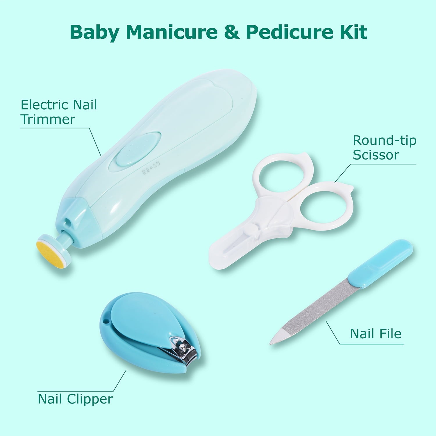 Baby Healthcare and Grooming Kit, 24 in 1