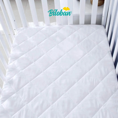 Waterproof Zippered Polyester Mattress Encasement, Crib Bed