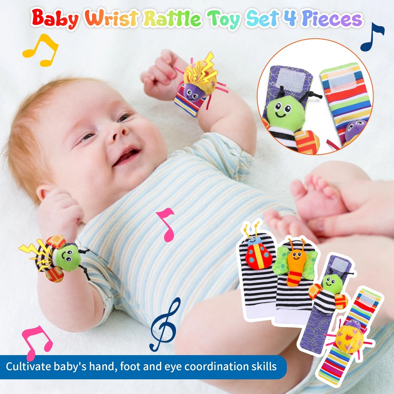 Baby Rattles 18Pcs 