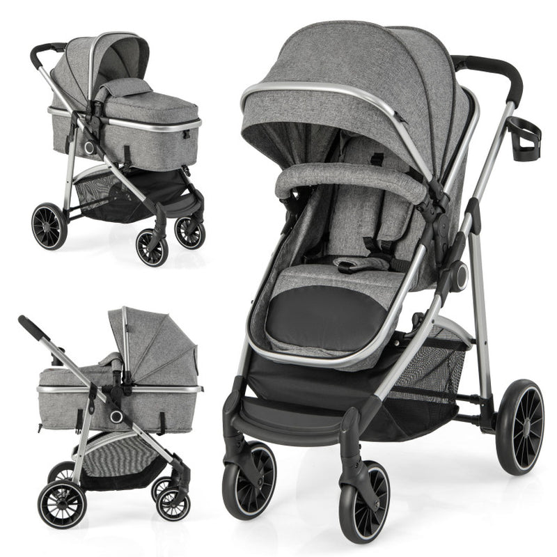 Baby Stroller with Reversible Seat