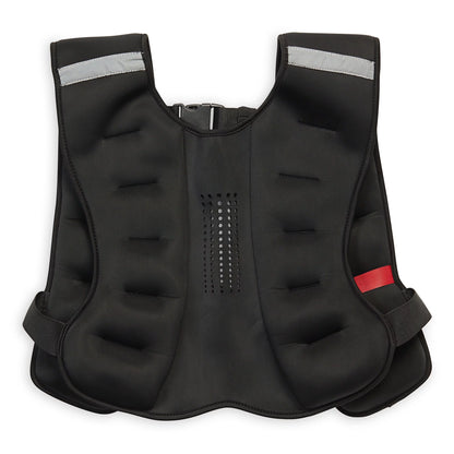 Weighted Vest for Adults, Adjustable Fit, Reflective Elements