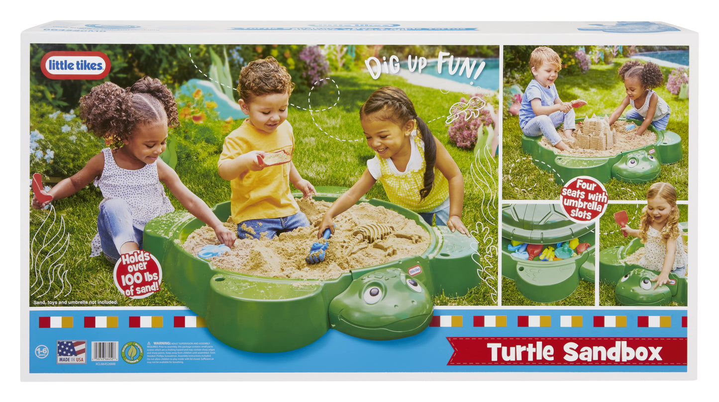 Sandbox, Turtle, Ages 1-6 Years