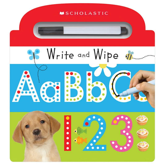 Board Book,  Write and Wipe ABC 123:  Early Learners