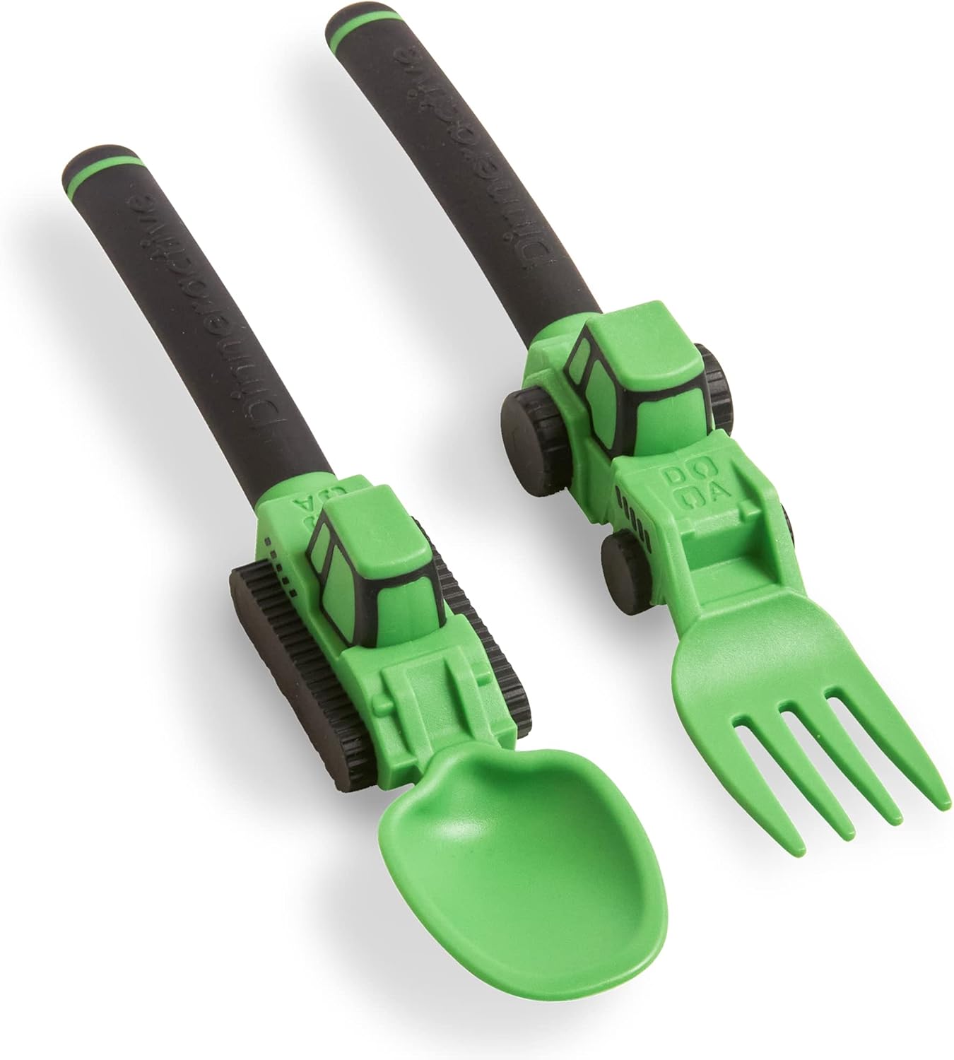 Utensil Set for Kids – Construction Themed Toddler Fork and Spoon