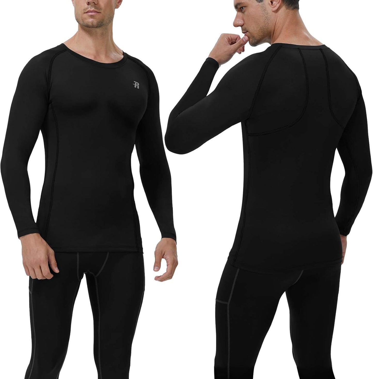 Compression Shirts for Men, Long Sleeve, Cool Dry