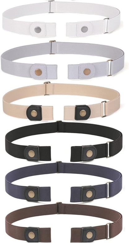 Belt, Buckle-Free Elastic Belt 