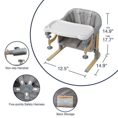 High Chair, Hook on Table Portable High Chair for Baby