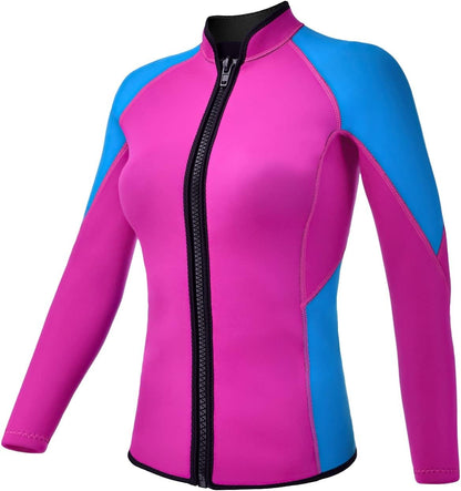 Wetsuit Jacket For Adults, 2Mm Neoprene