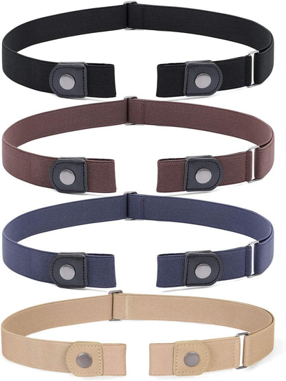 Belt, Buckle-Free Elastic Belt 