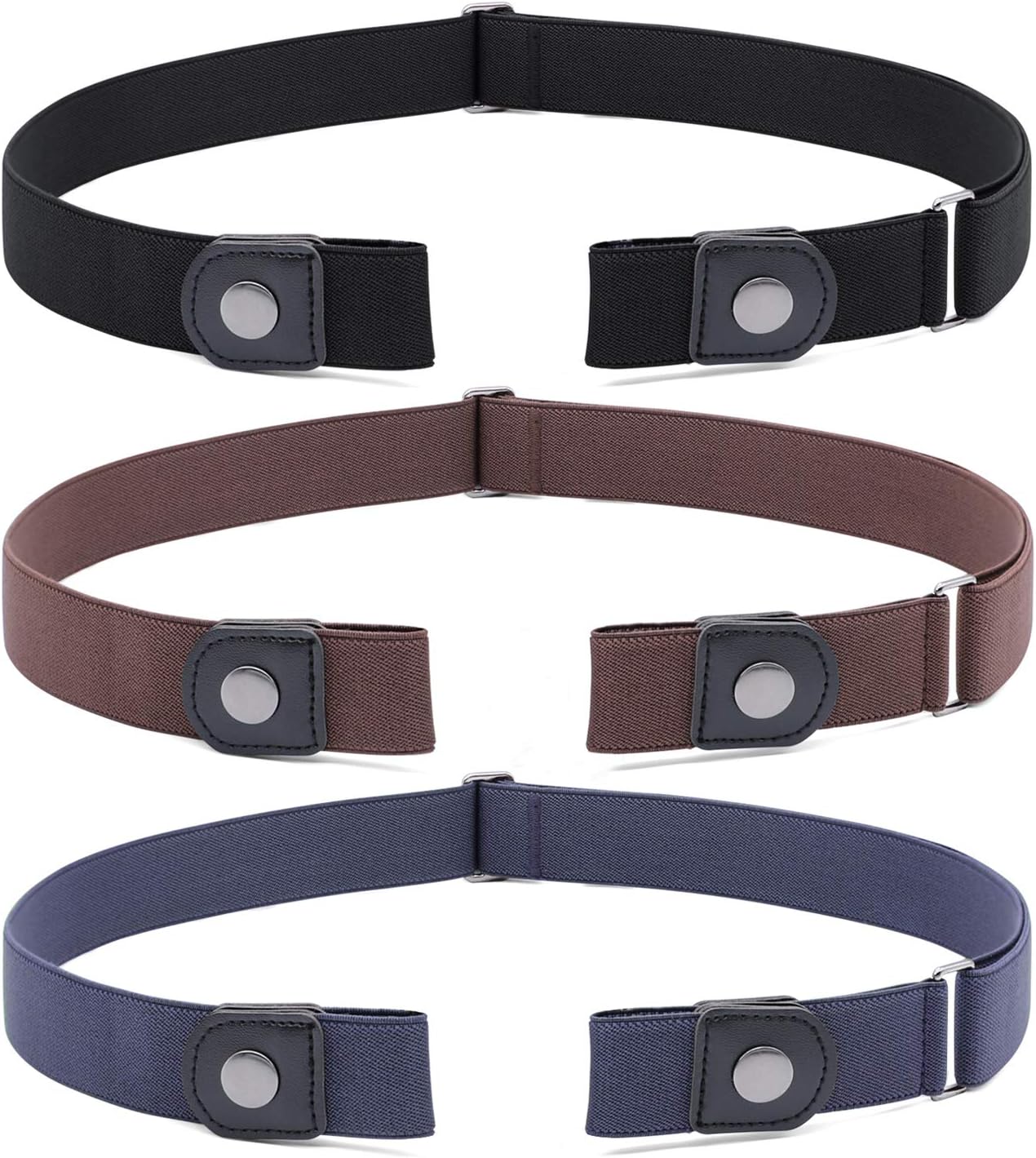 Belt, Buckle-Free Elastic Belt 