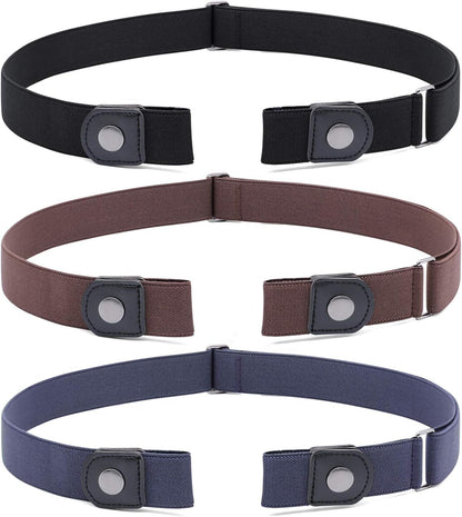 Belt, Buckle-Free Elastic Belt 