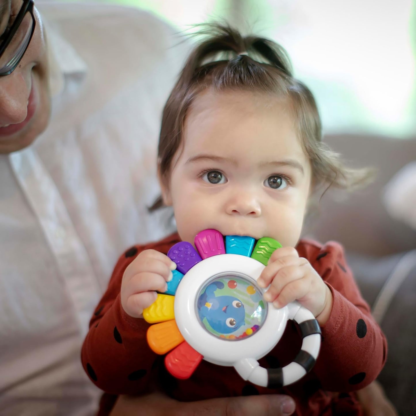 Octopus Sensory Rattle & Teether