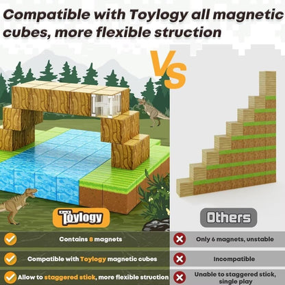 Magnetic Build Mine Magnet Blocks