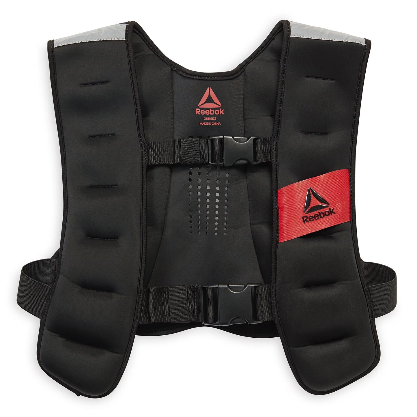 Weighted Vest for Adults, Adjustable Fit, Reflective Elements