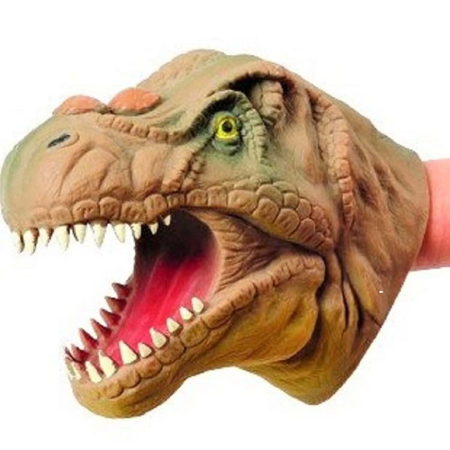 Hand Puppet, Soft Rubber Realistic 6 In Tyrannosaurus Rex Dinosaur