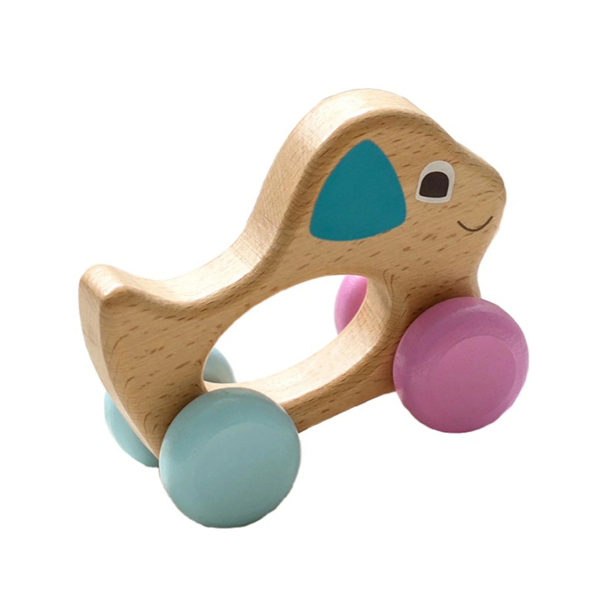 Baby Wooden Rattle Montessori 