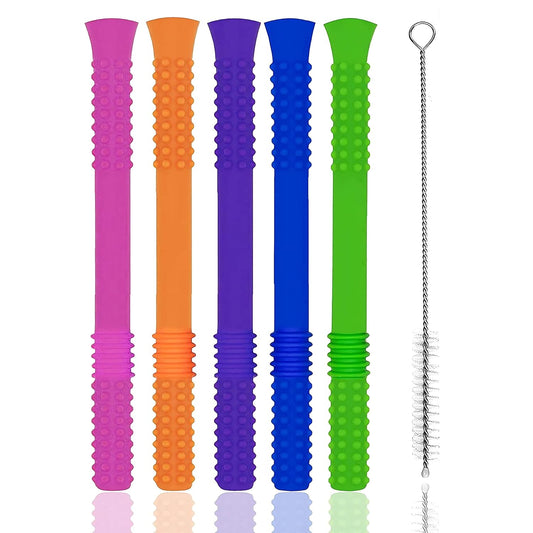 Hollow Teething Tubes Soft and Durable Baby Teether 