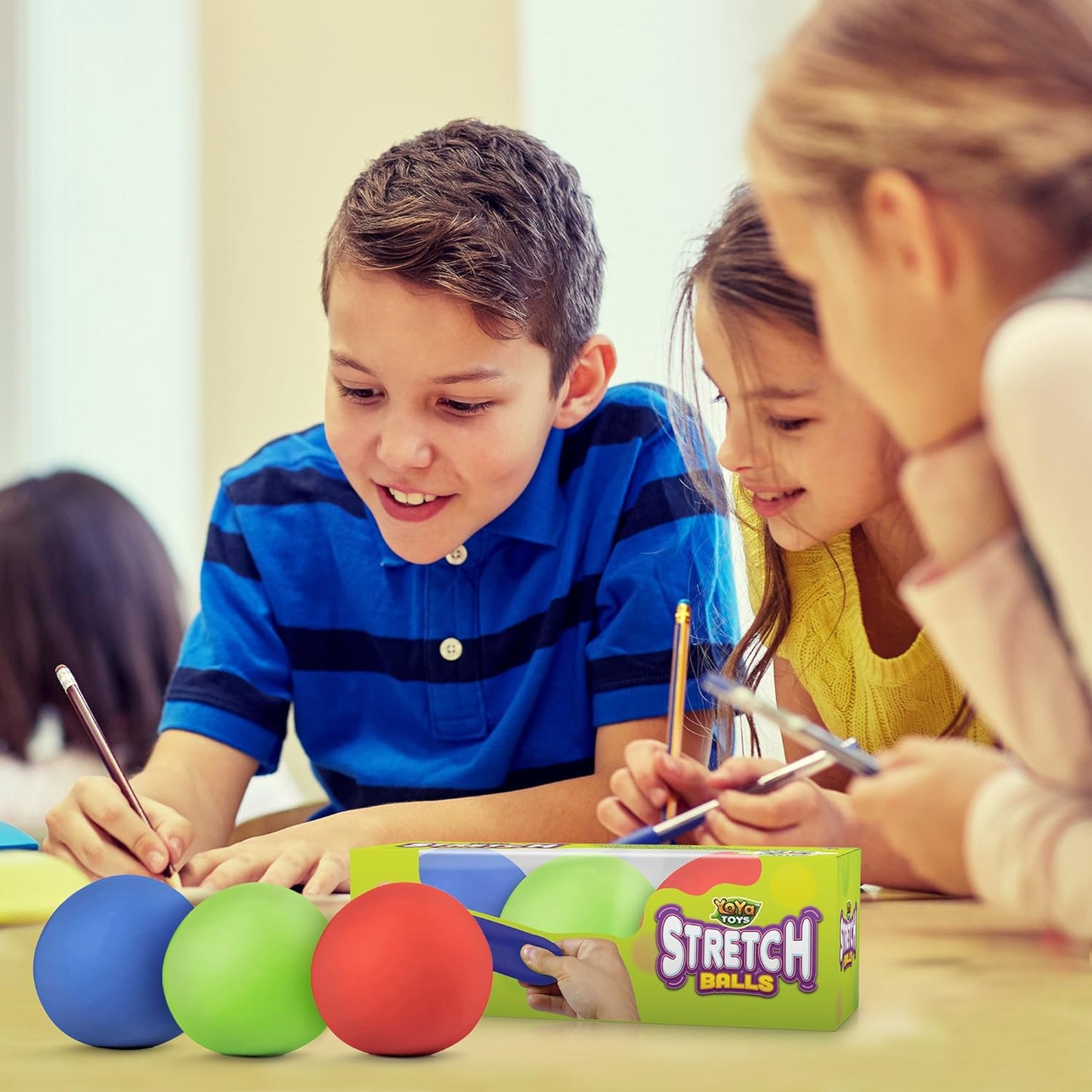 Stretch and Squeeze Stress Balls