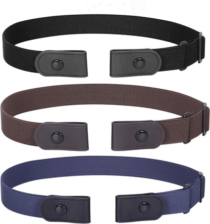 Belt, Buckle-Free Elastic Belt 