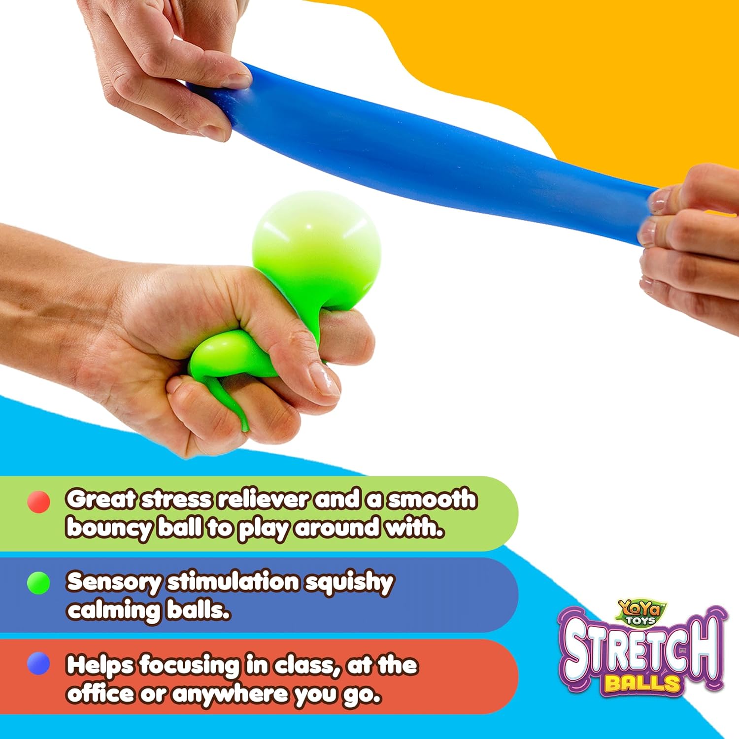 Stretch and Squeeze Stress Balls