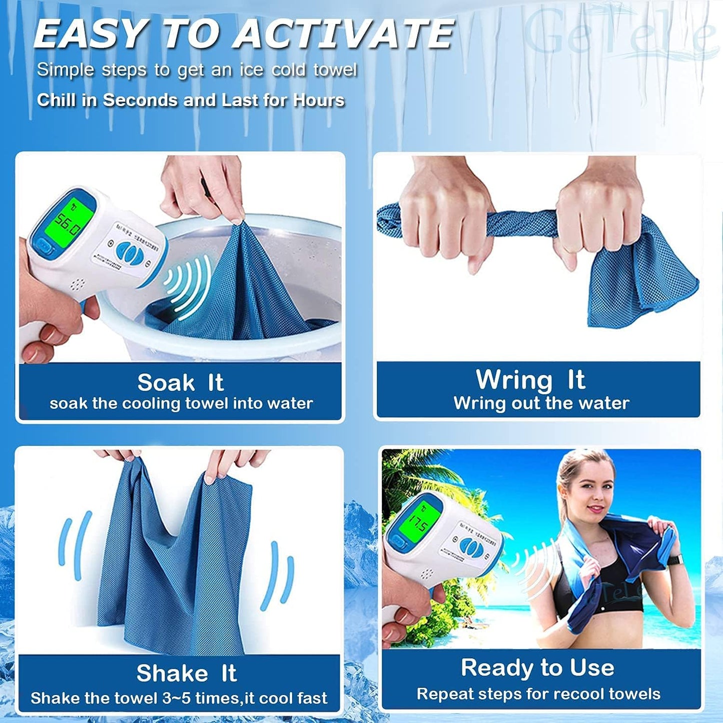 Cooling Towel 6 Pack