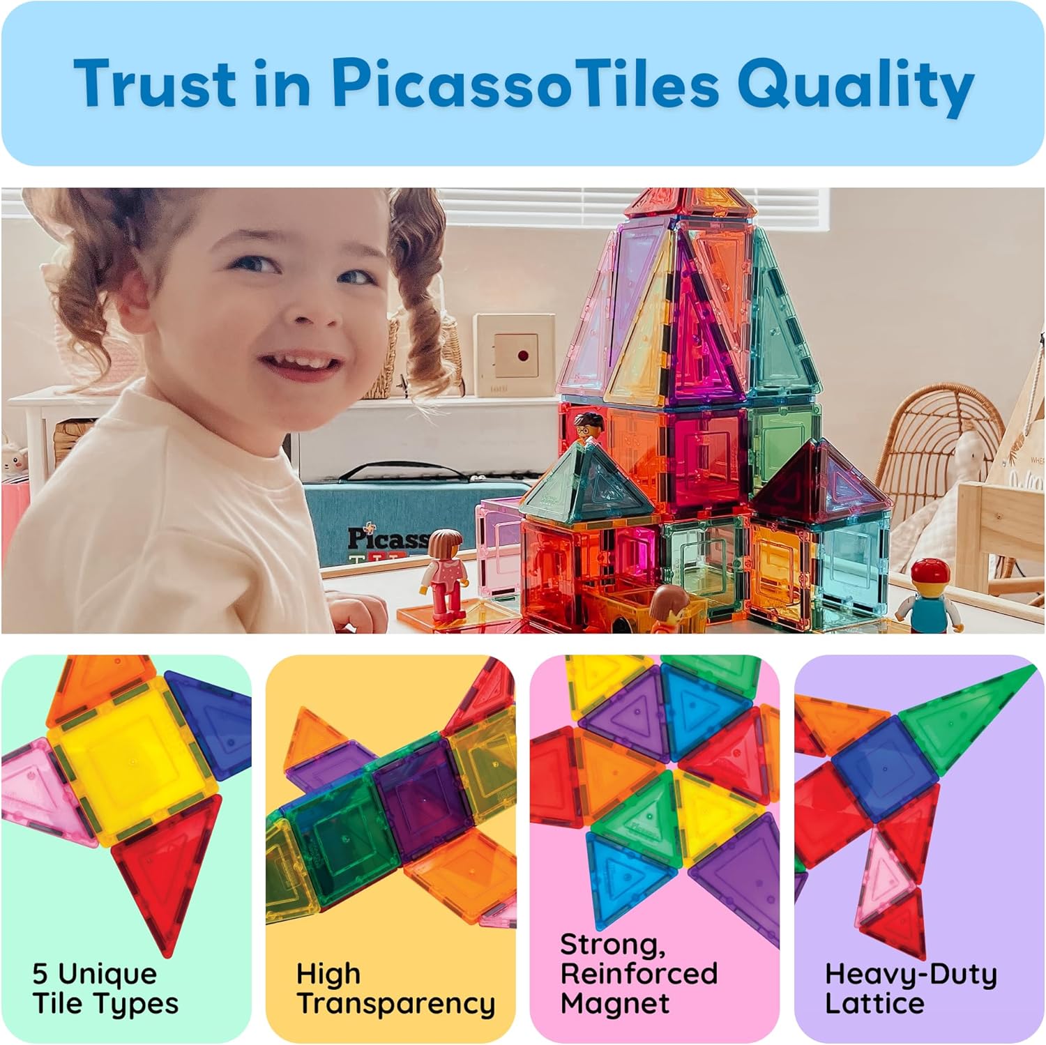 Magnetic Tiles Kids 