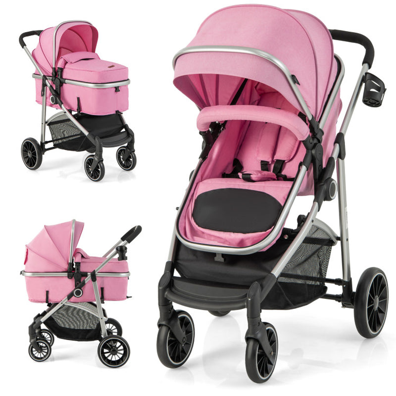 Baby Stroller with Reversible Seat