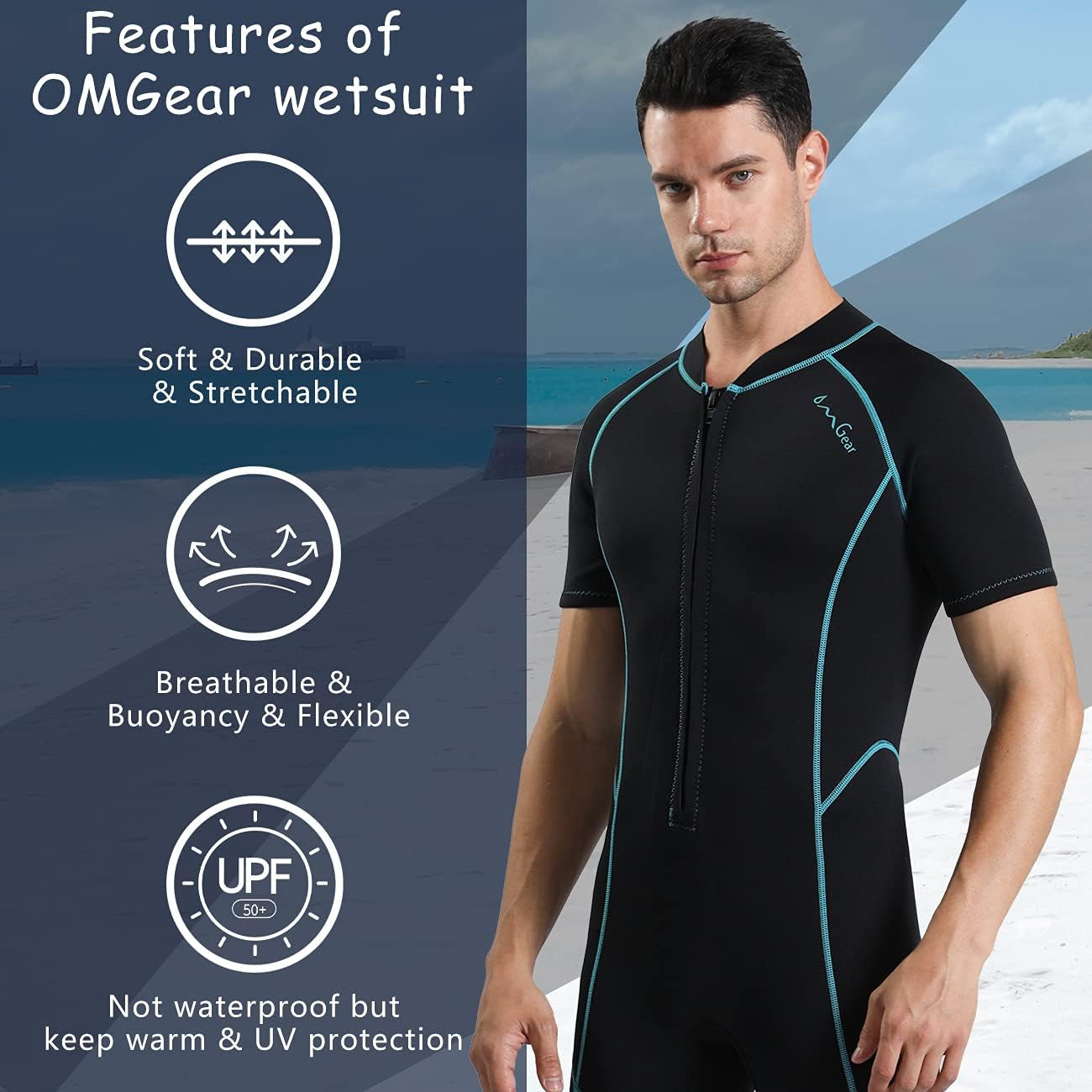 Wetsuit, For Adults 2Mm 3Mm Neoprene