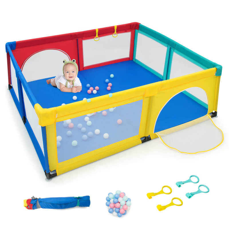 Infant Safety Play Center Yard with 50 Ocean Balls