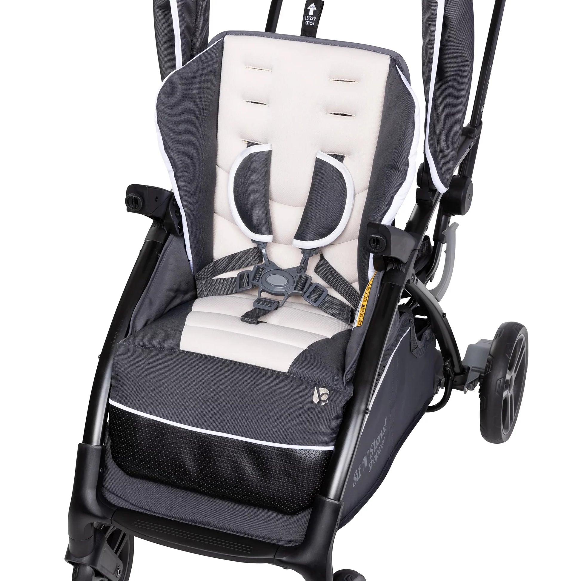 Shopper Stroller W/Canopy & Basket