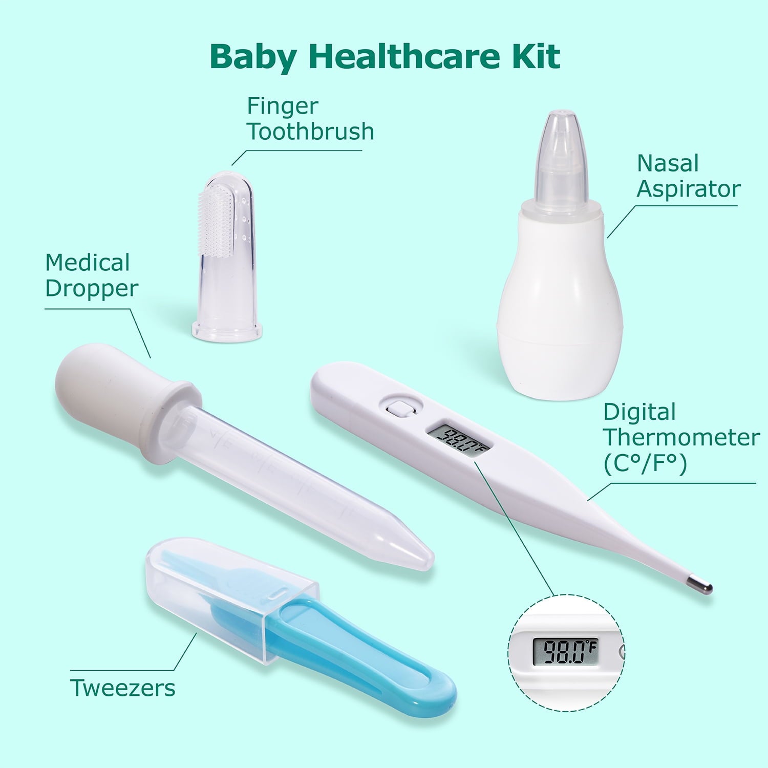 Baby Healthcare and Grooming Kit, 24 in 1