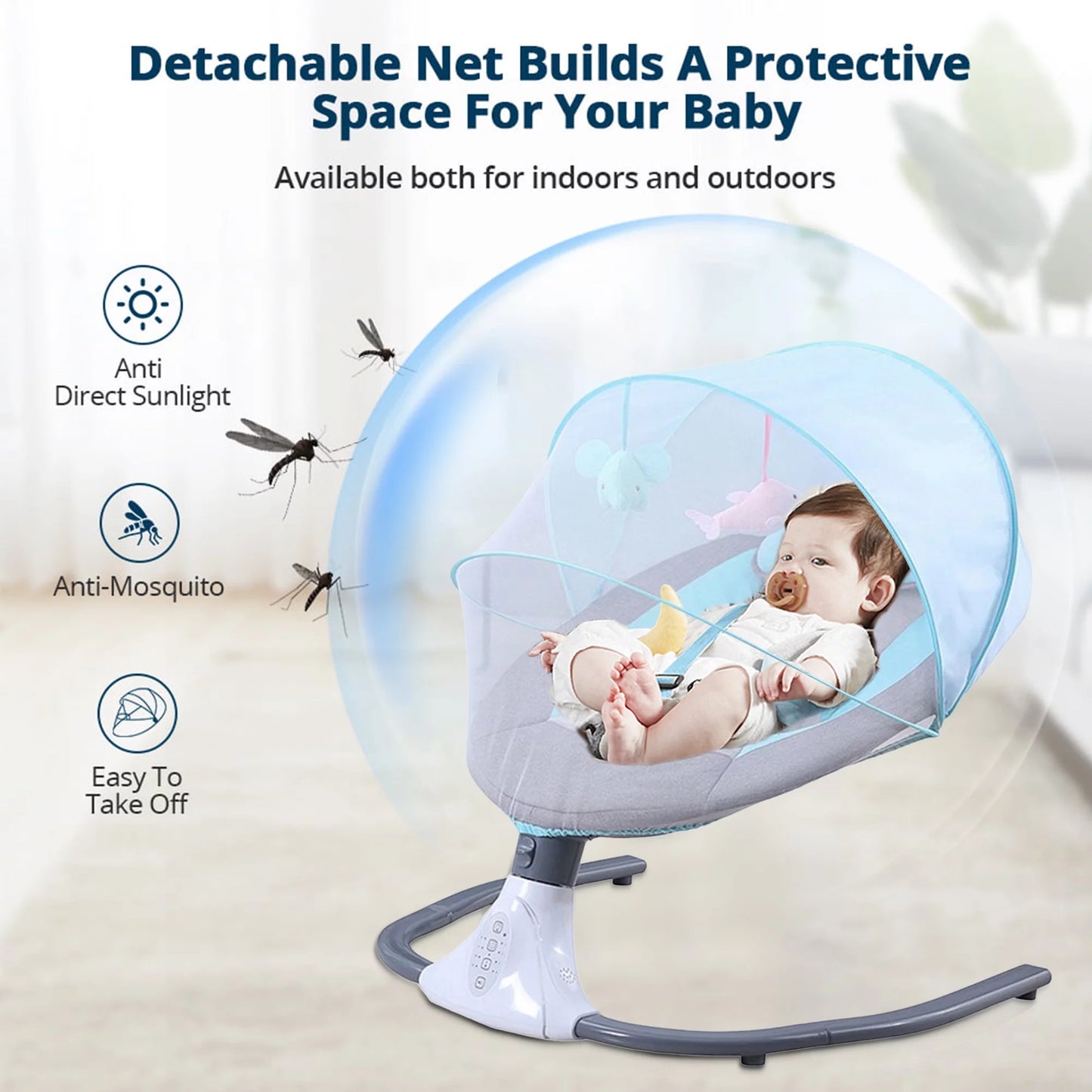 Baby Swing Portable Electric