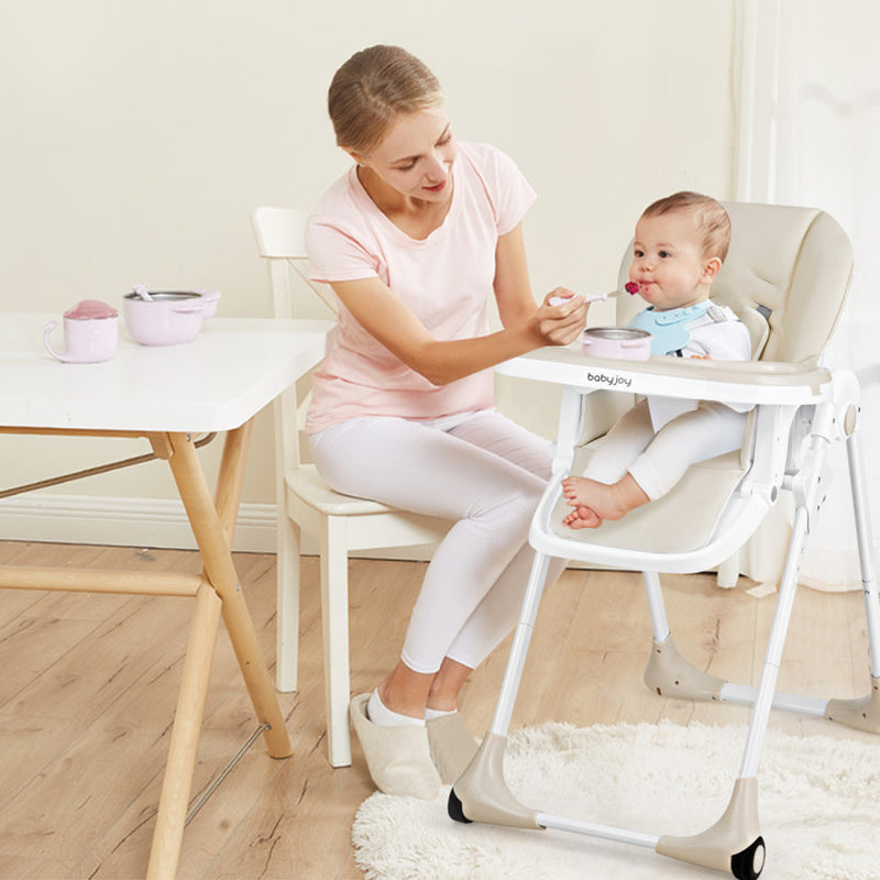 High Chair, Convertible with Wheels