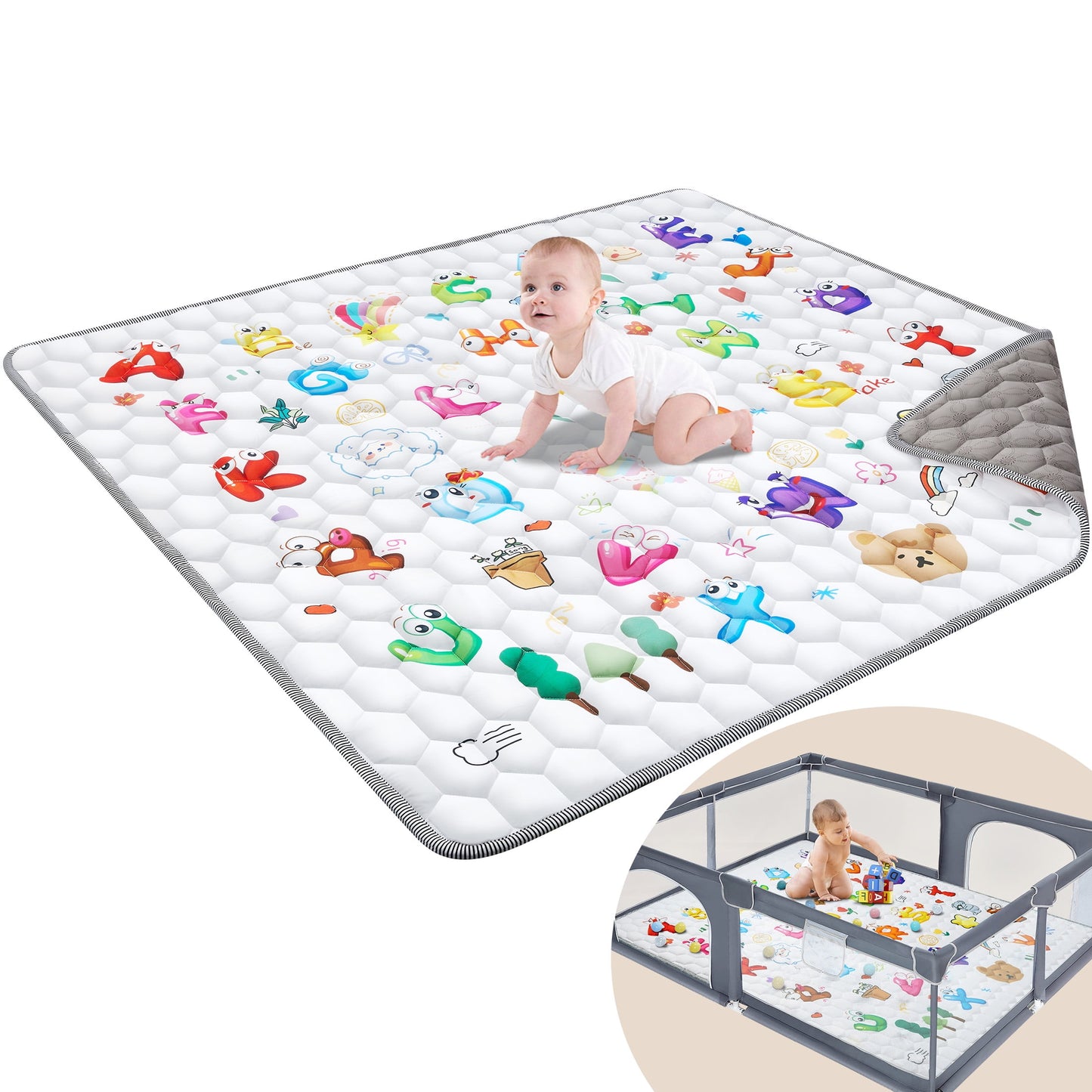 Baby Play Mat for Floor