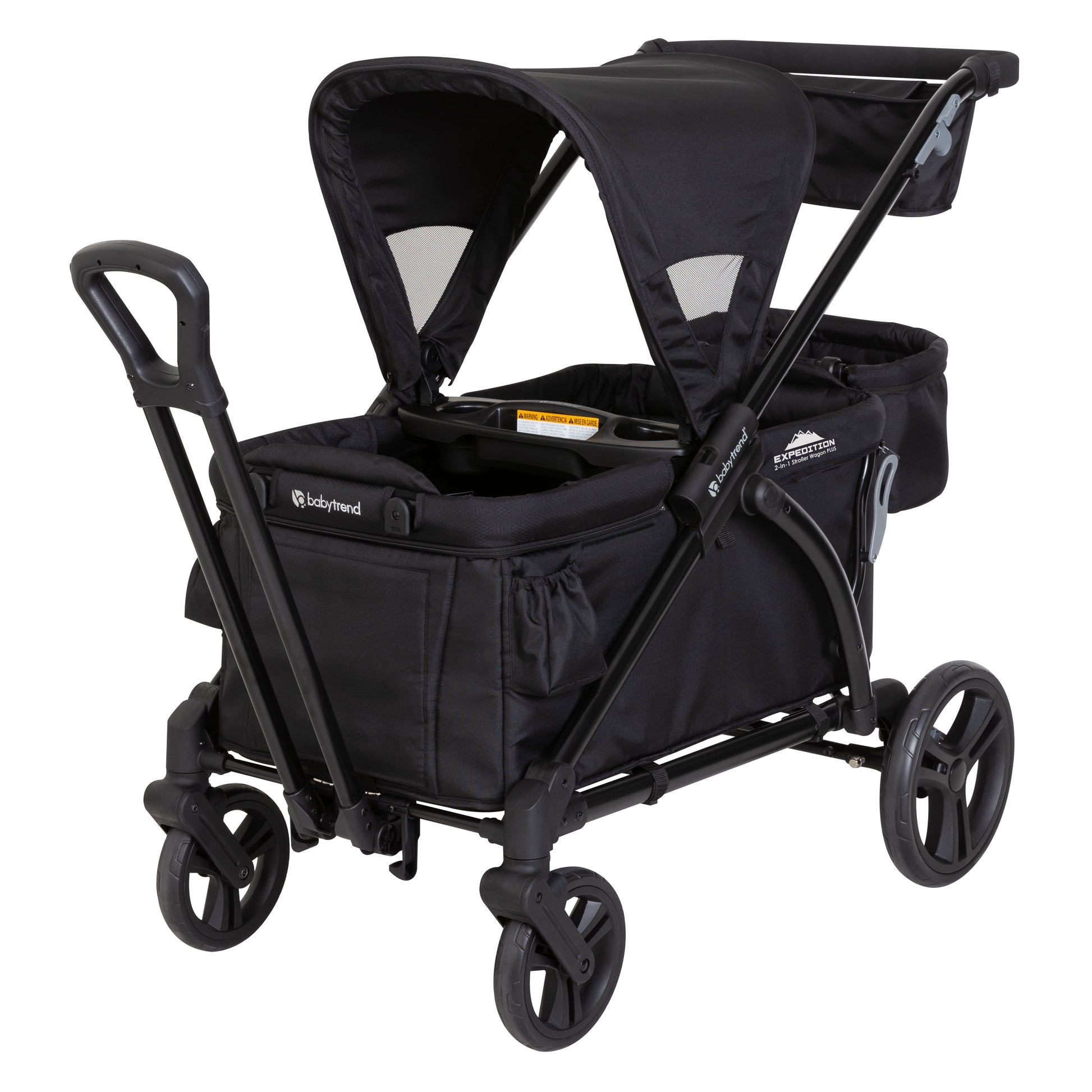 Stroller Wagon, Expedition plus 2-In-1, Black